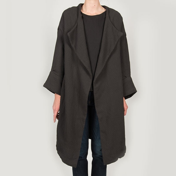 Black Crane Jackets & Blazers - Black Crane Quilt Coat